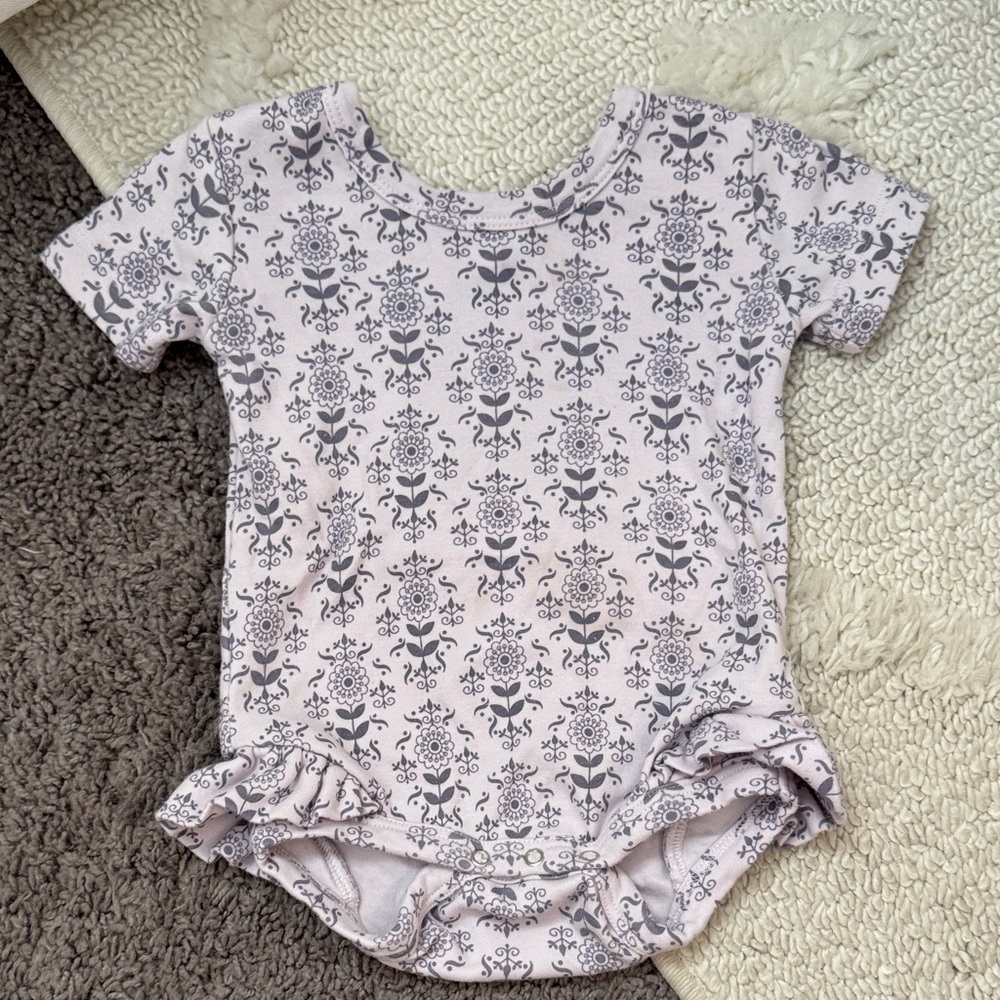 kate quinn Lavender Floral One-Piece